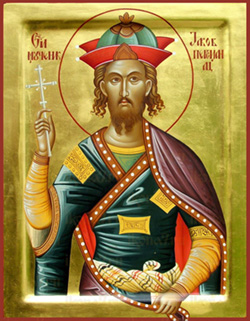 Икона святой великомученик Иаков Персянин